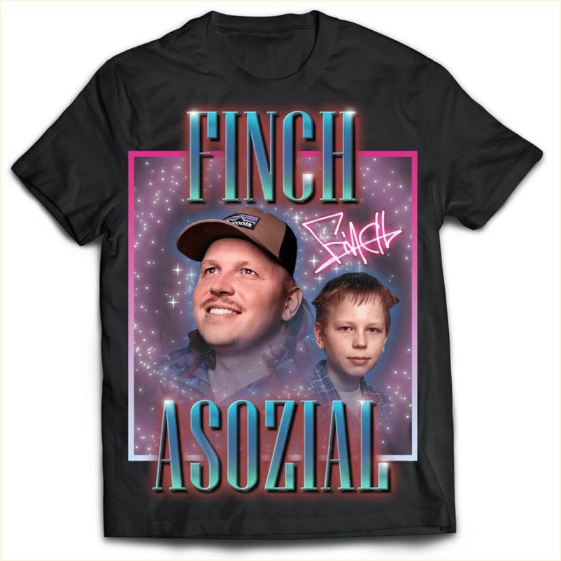 Band Finch Asozial T-Shirt Finch Merch Cool Birthday Gifts For Husband BFF Gifts Ideas