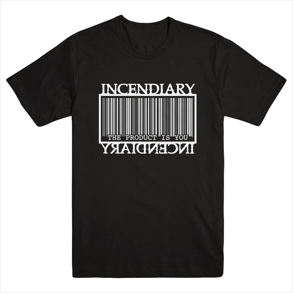 Barcode Shirt Incendiary Merch Incendiary Shirt FatherS Day Gifts For Metal Music Lovers