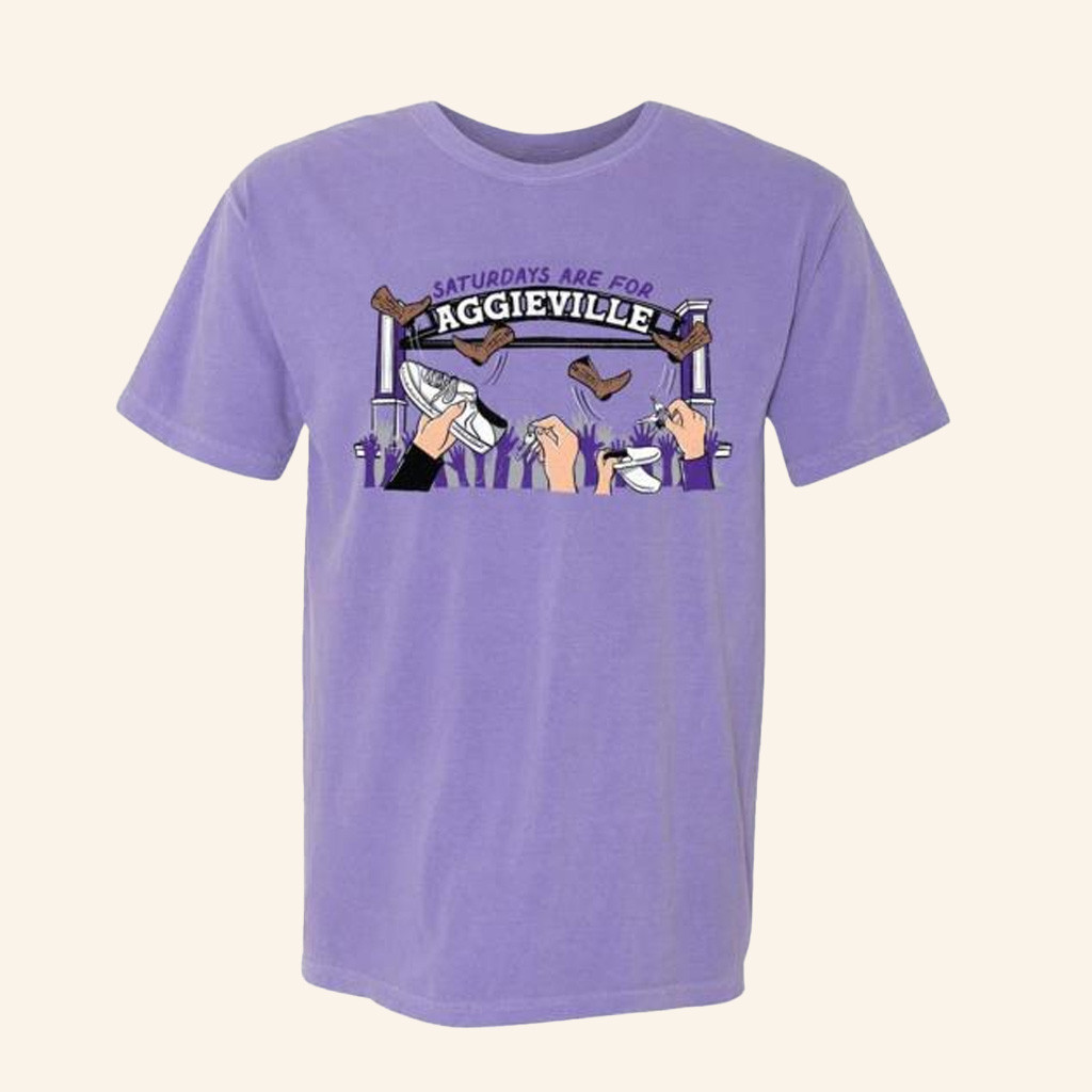 Barstool Sports Merch Saturdays Are For Aggieville Shirt Gifts For Her