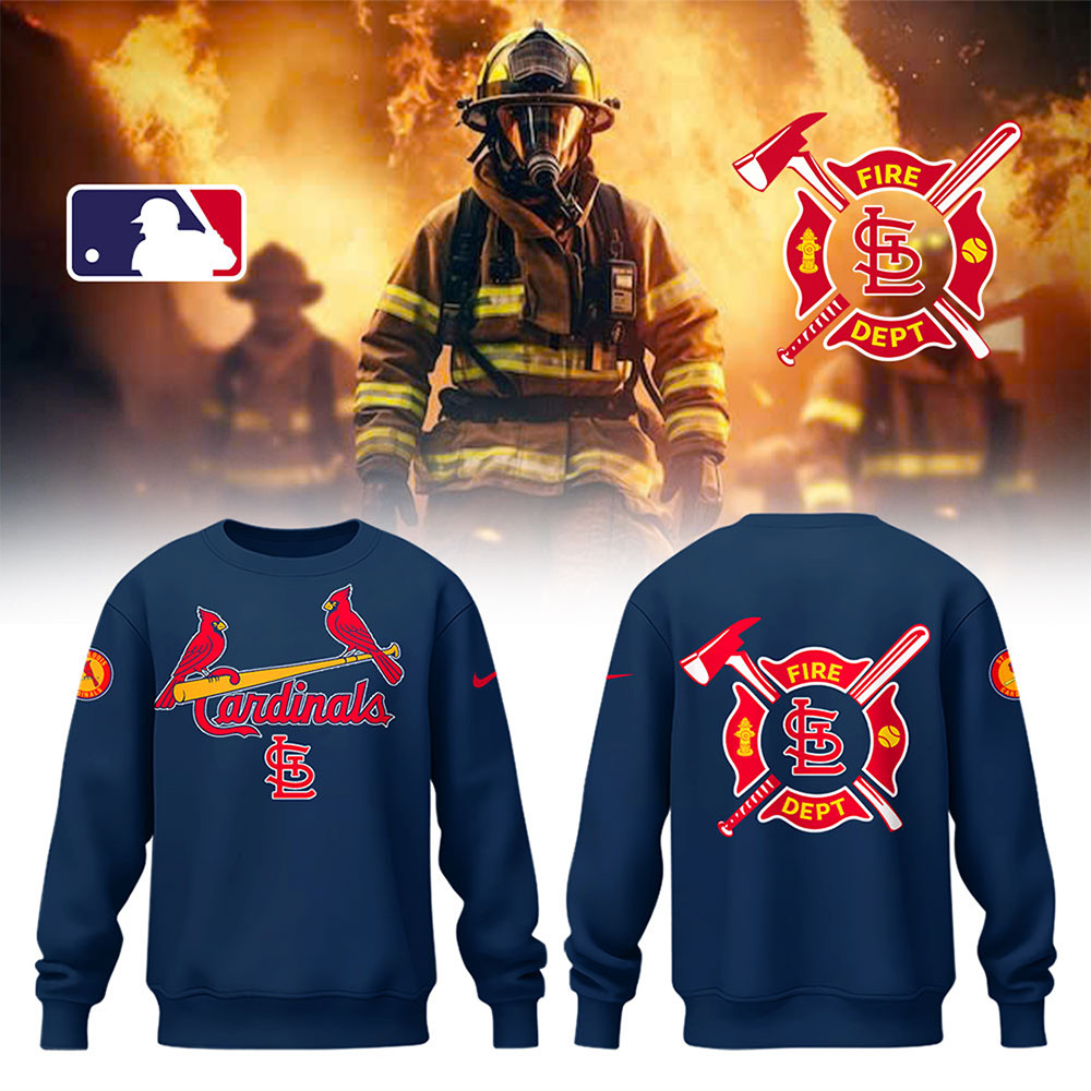 Baseball x Firefighter Appreciation Night Sweatshirt Baseball Team Gift Ideas