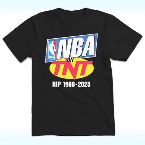 Basketball NBA On TNT Rip 1988-2025 Shirt Best Gifts For Basketball Lovers