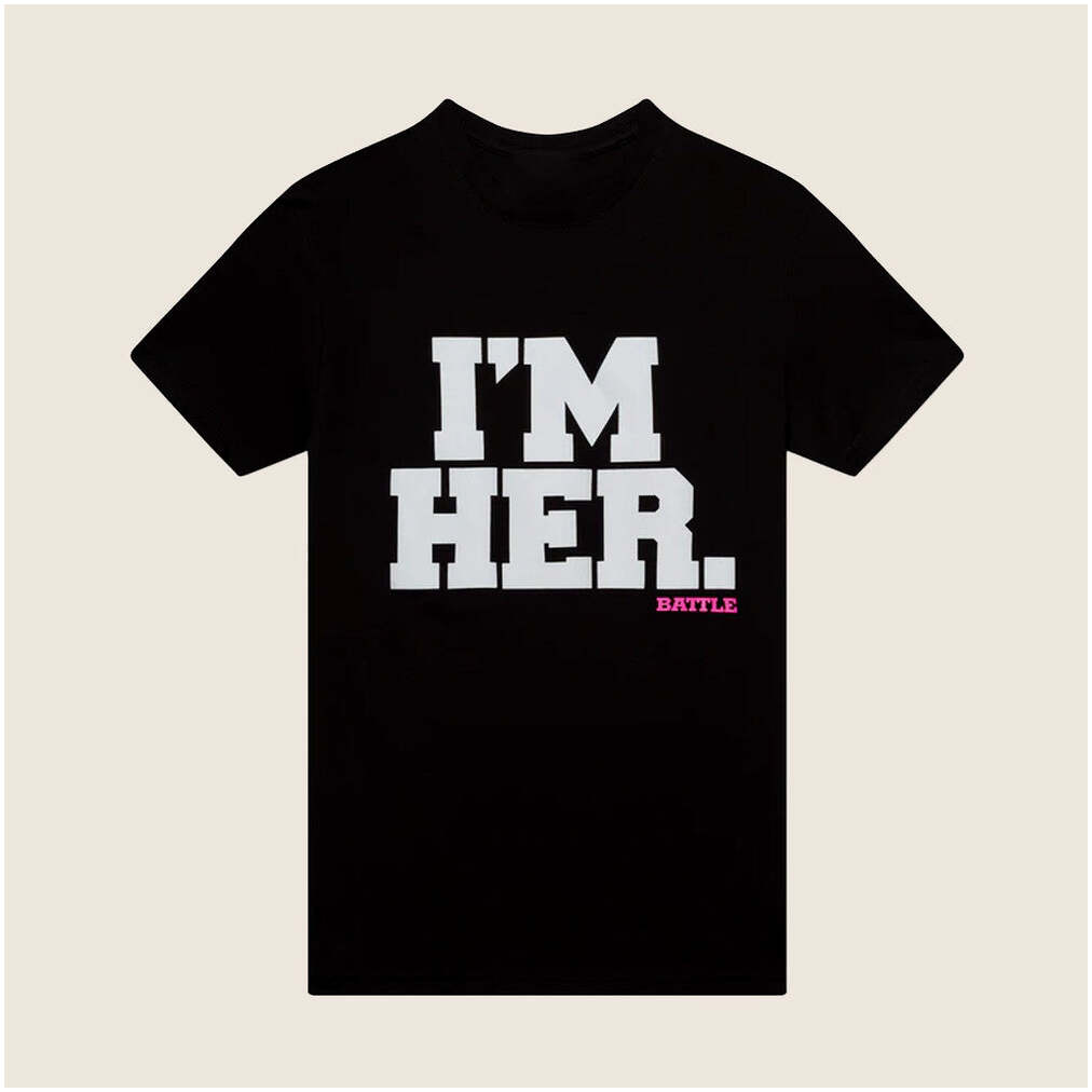 Battlesports Merch Im Her T-Shirt Gift Ideas For Wife Birthday Gifts For BFF