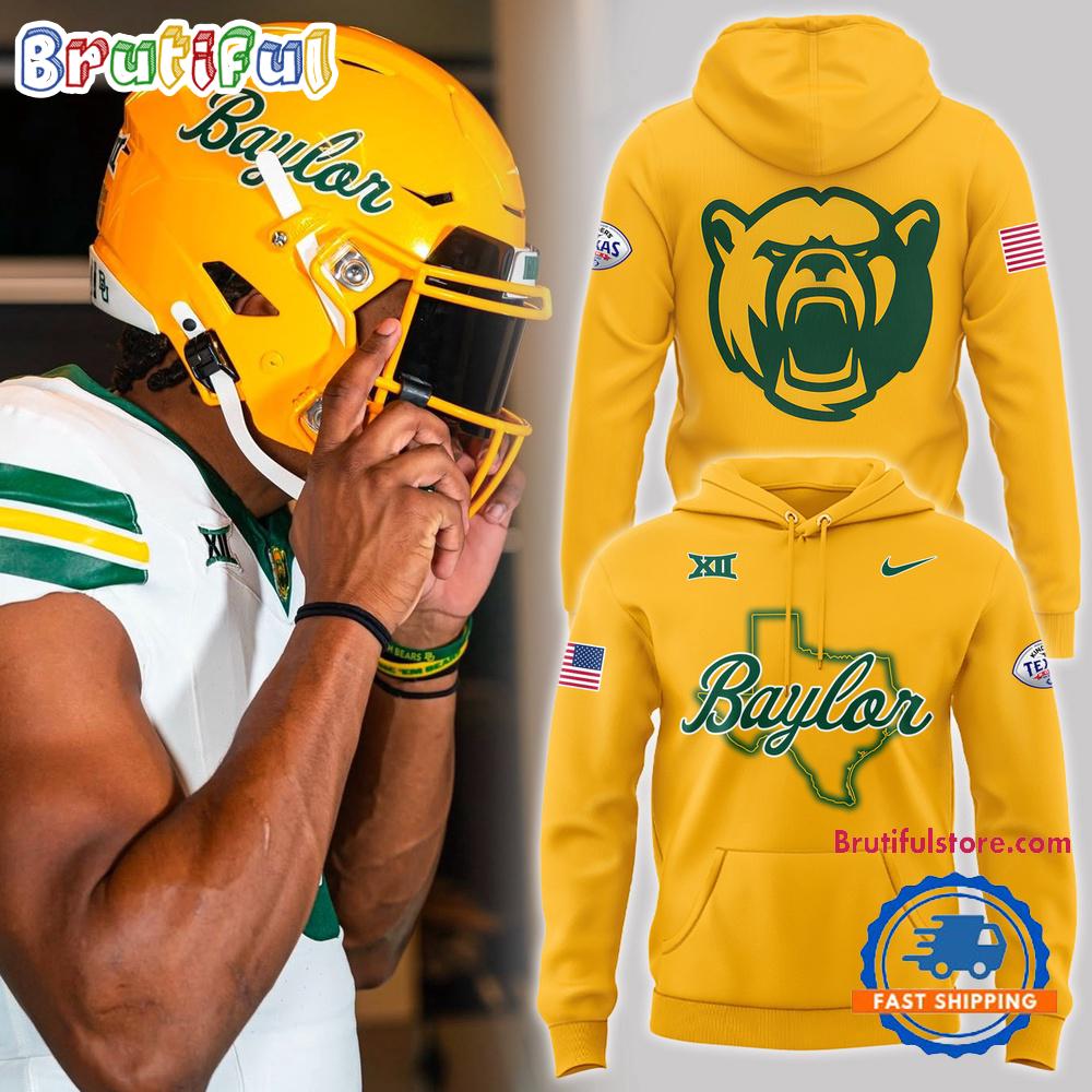 Baylor Bears Football New Texas Bowl Hoodie