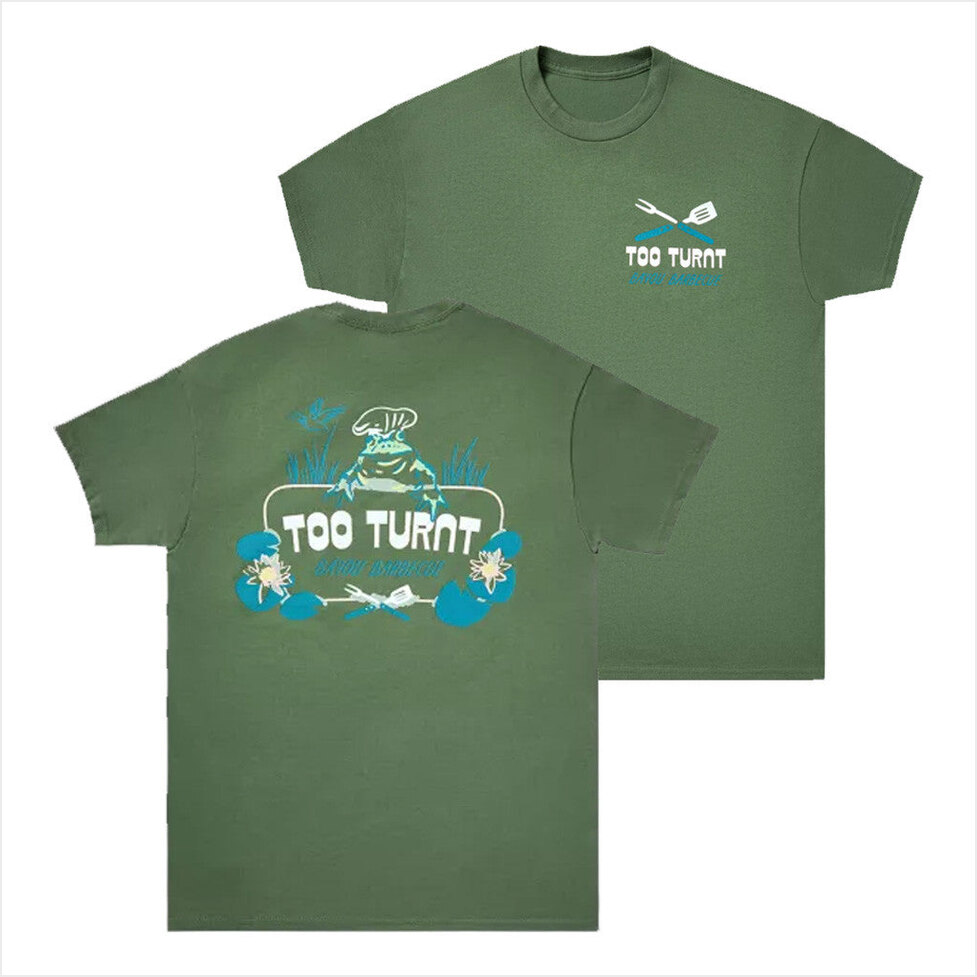 Bayou BBQ T-Shirt Too Turnt Tony Merch Gift Ideas For Friends BFF Birthday Gifts