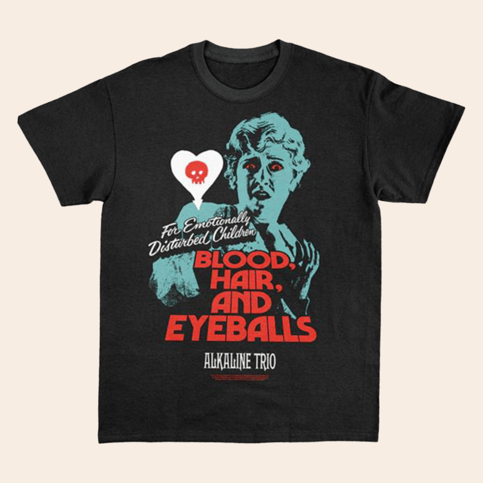 Be Disturbed T-Shirt Alkaline Trio Merch Black Music Lover Birthday Gift Ideas For Him