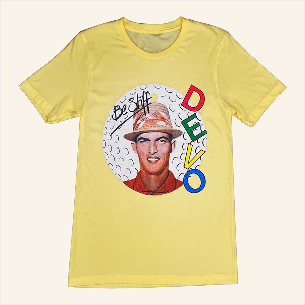Be Stiff Yellow Chi Chi T-Shirt Devo Merch Best Friend Birthday Gifts Christmas Presents