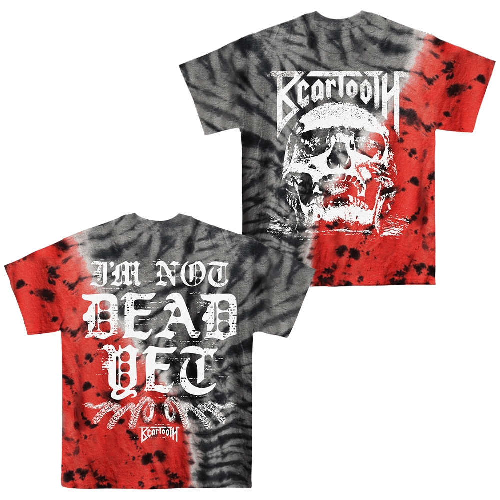 Beartooth Merch Beartooth Skull Tie Dye T-Shirt Unique Dad Gifts For Fathers Day