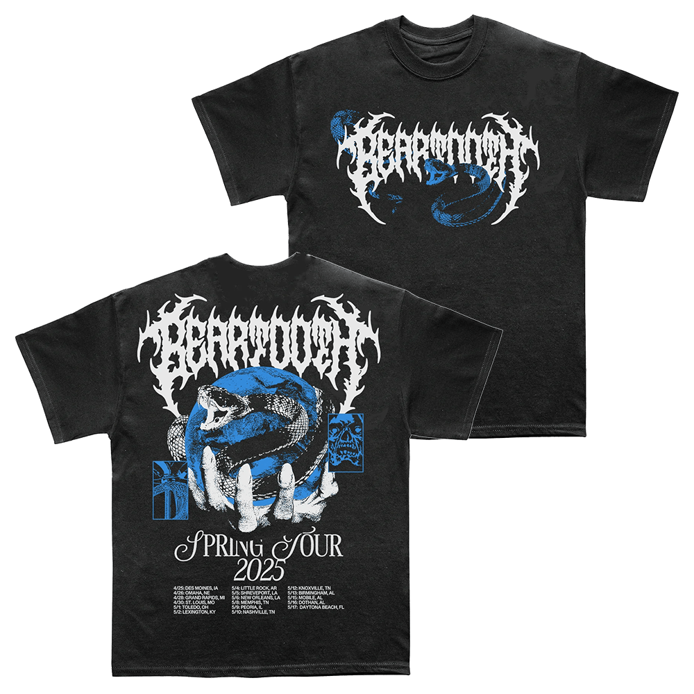 Beartooth Merch Spring Tour 2025 T-Shirt Fathers Day Presents For Son