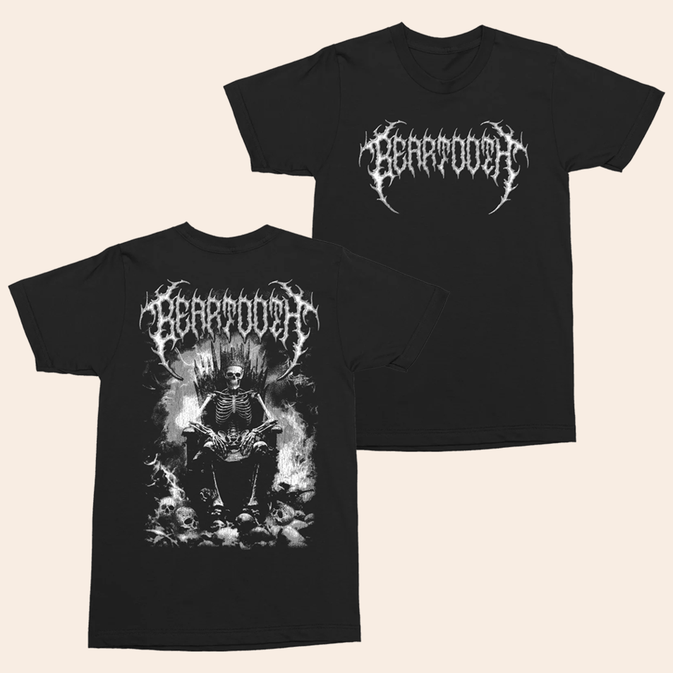 Beartooth Throne T-Shirt Beartooth Merch Fathers Day Presents For Husband Gifts For Besties