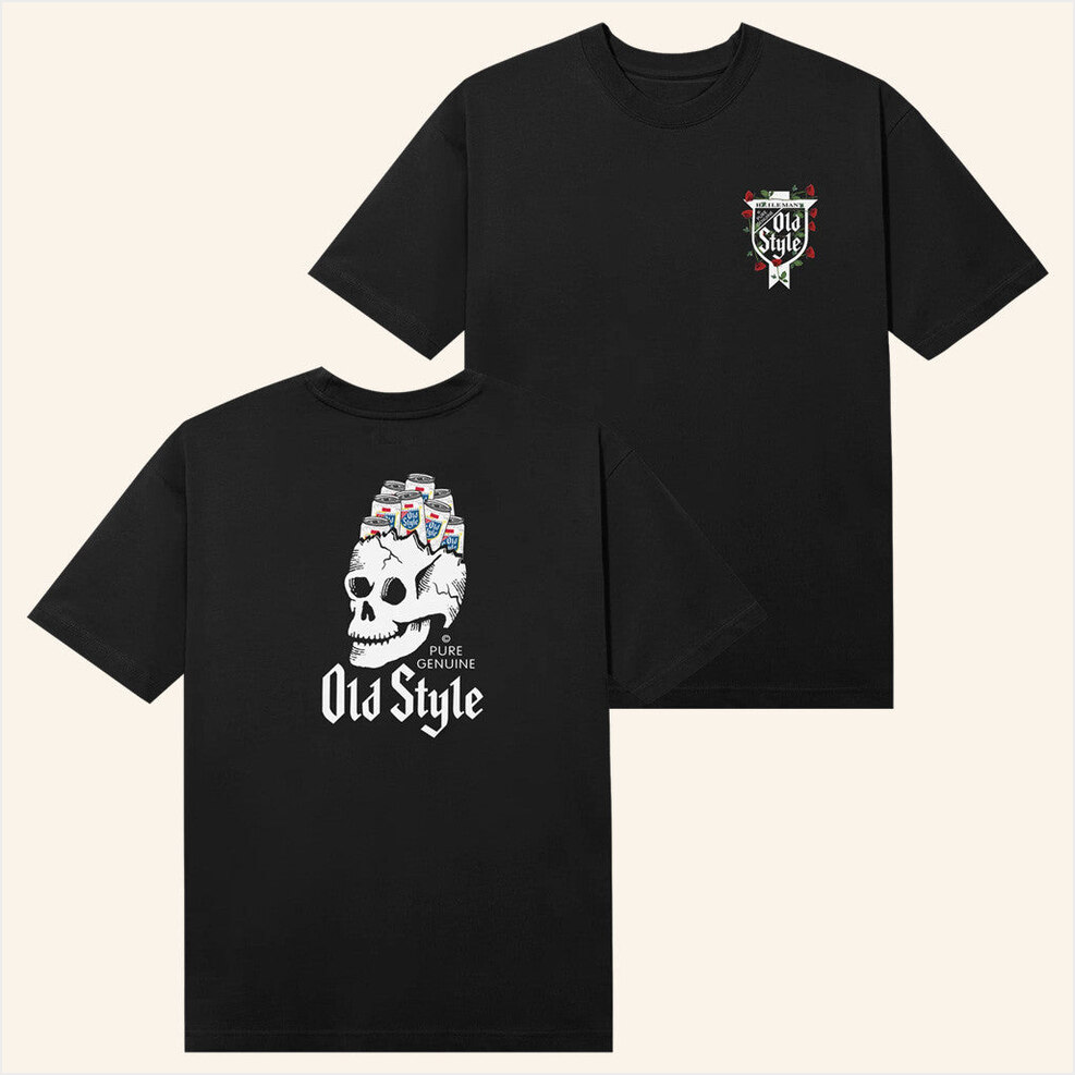 Beer Brains T-Shirt Old Style Beer Merch Birthday Gifts For Father BFF Gifts Christmas Presents