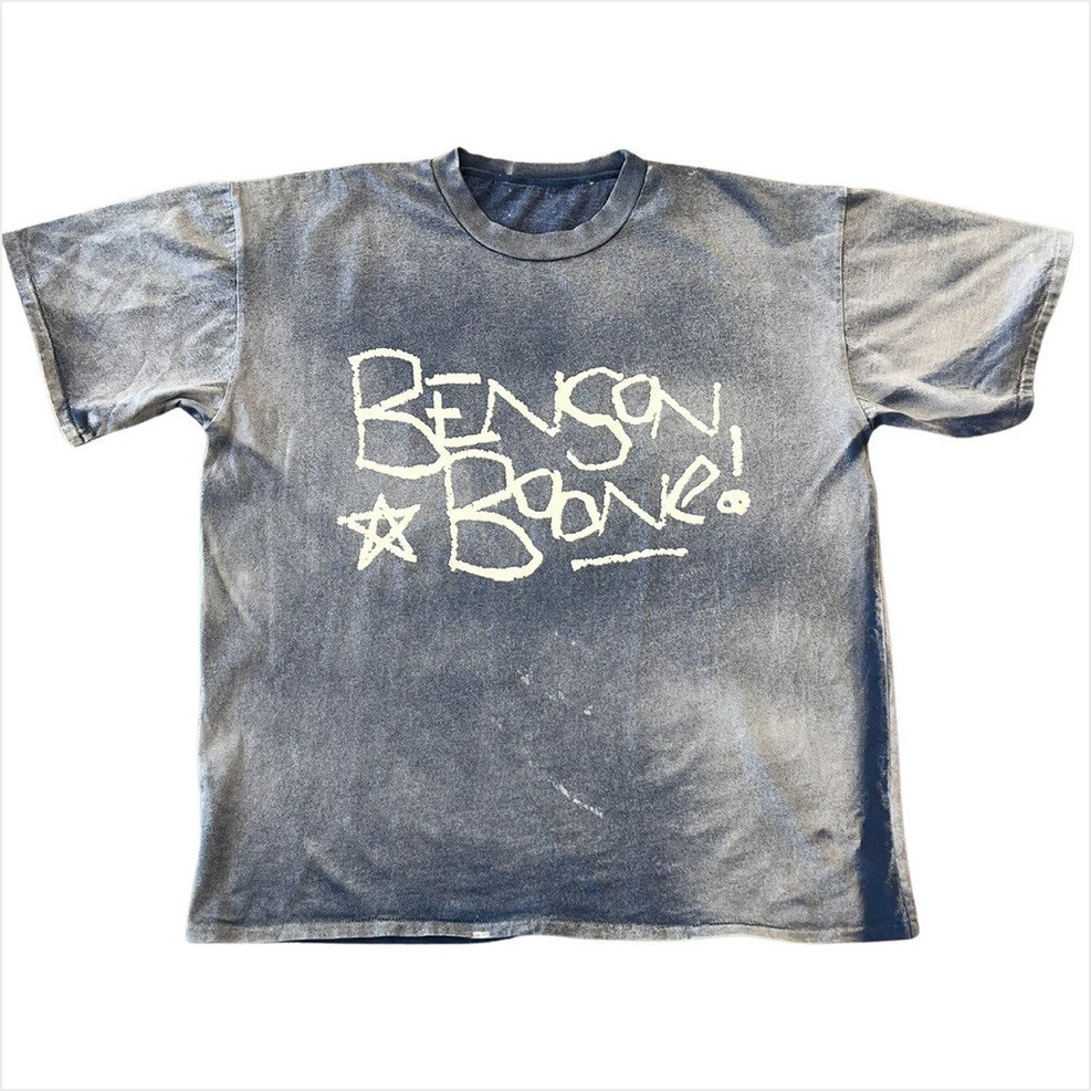 Benson Navy Crayon T-Shirt Benson Boone Merch Birthday Gift Ideas Christmas Presents