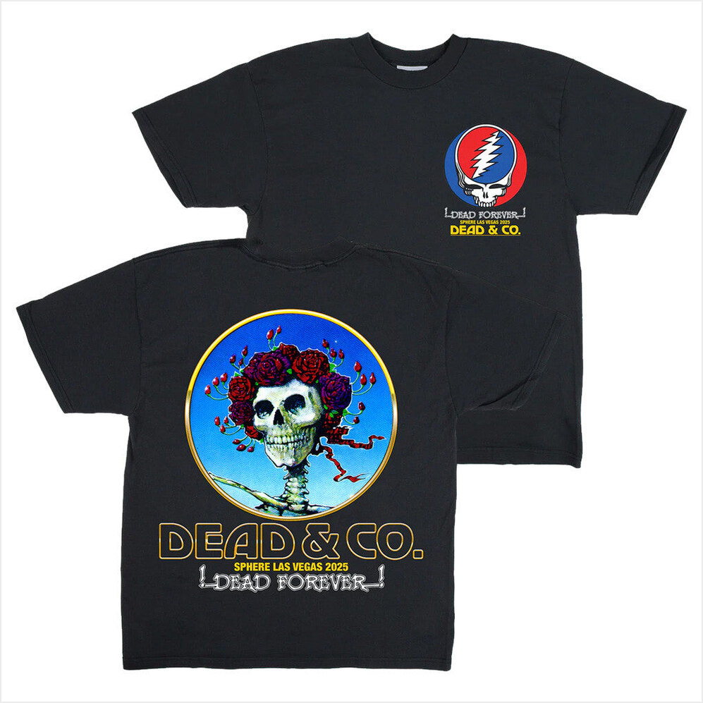 Bertha Dead Forever Sphere 2025 T-Shirt Dead And Company Merch BFF Birthday Gifts