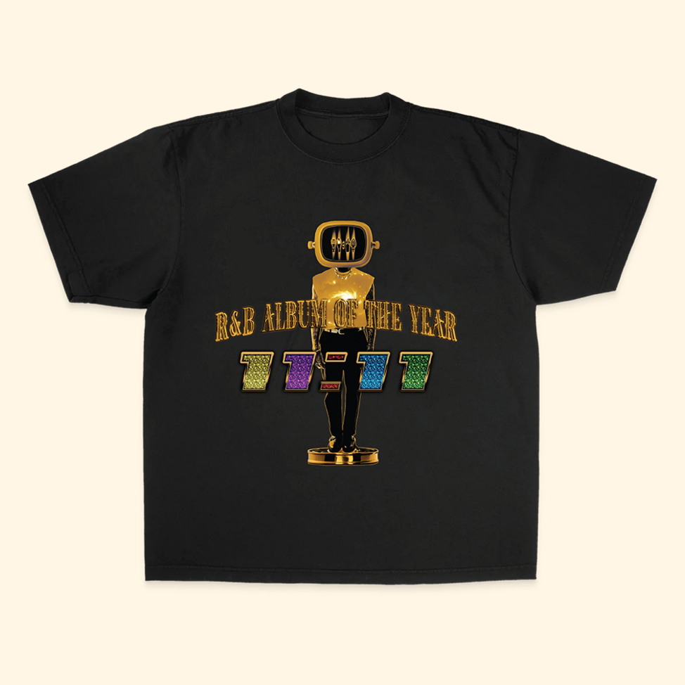 Best R And B Album Winners Circle SS T-Shirt Chris Brown Merch Birthday Gifts For Music Fans