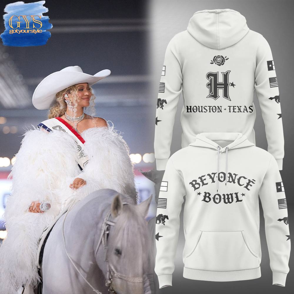 Beyonce Bowl x Houston Texans Limited Edition Hoodie
