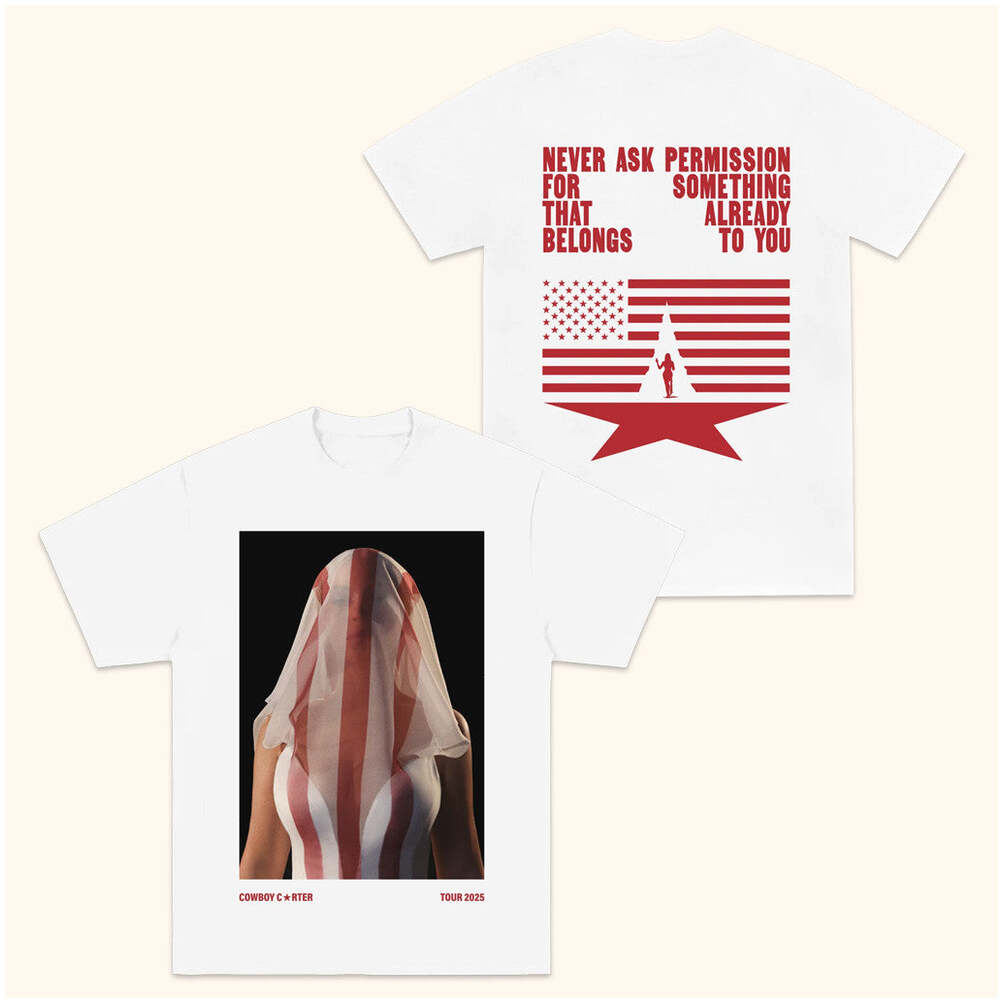 Beyonce Merch Cct Reclamation White T-Shirt Gifts For Music Lovers Birthday Gifts For BFF