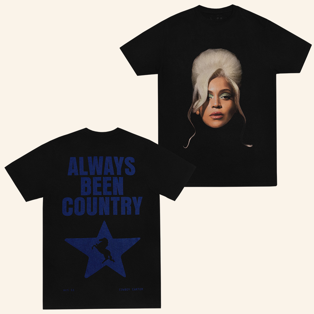 Beyonce Shirt Beyonce Cowboy Carter Tour Merch 2025 Always Been Country T-Shirt Friends Gifts