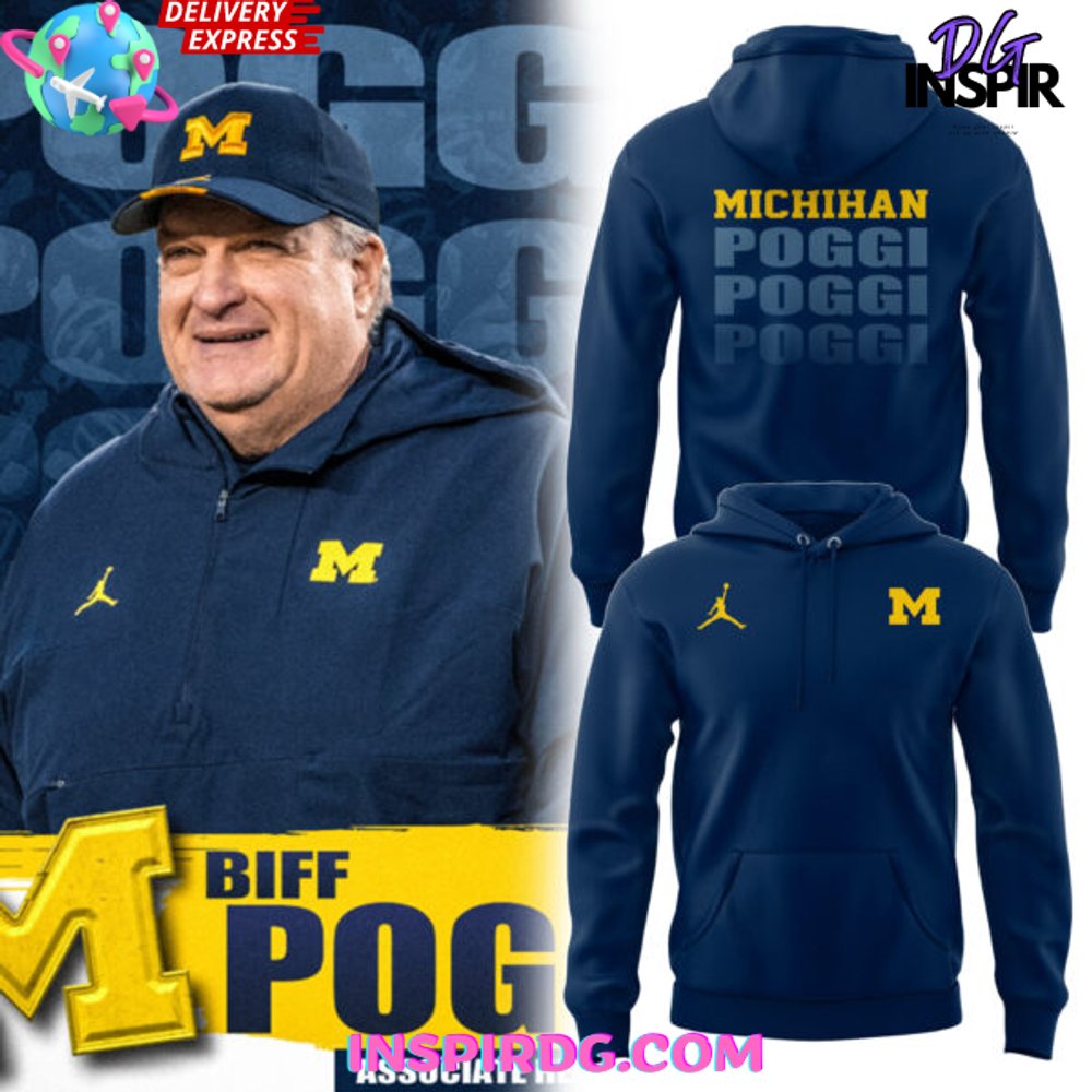 BIFF Poggi Michigan Wolverines 2025 Hoodie