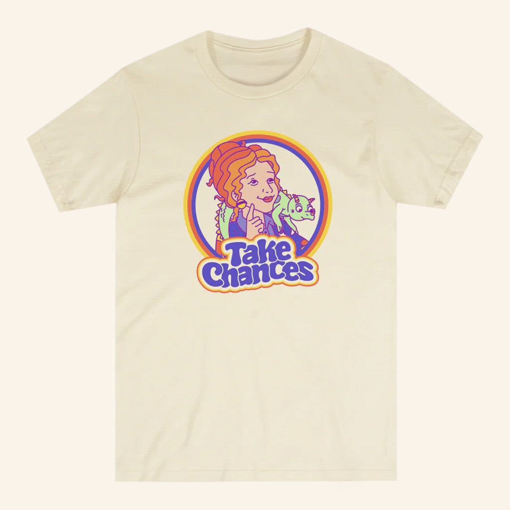 Big Comfy Couch Merch Magic School Bus Take Chances T-Shirt Gifts For Her