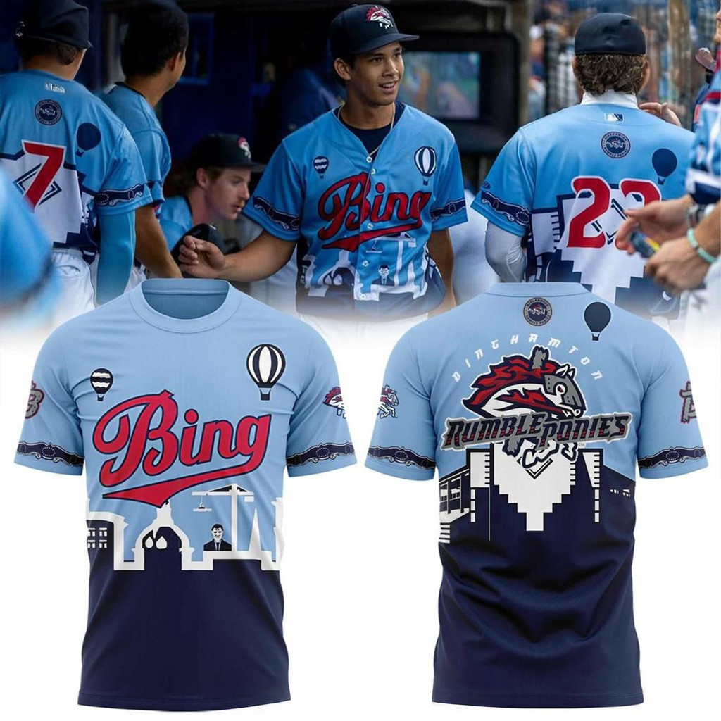Binghamton Rumble Ponies Independence Day 2025 T-Shirt Ponies Merch Gifts For Baseball Fans