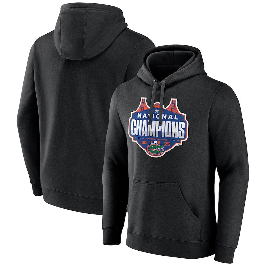 Black Florida Gators 2025 NCAA MenÃ¢â‚¬â„¢s Basketball National Champions Shot Clock Hoodie MenÃ¢â‚¬â„¢s Gift