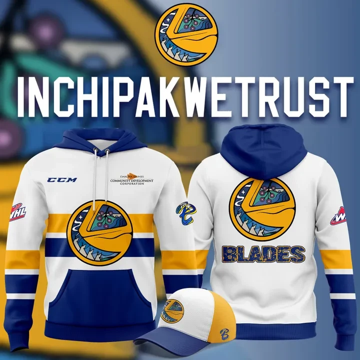 Blades Hockey x Inchipakwetrust Hoodie Best Gifts For Hockey Lovers