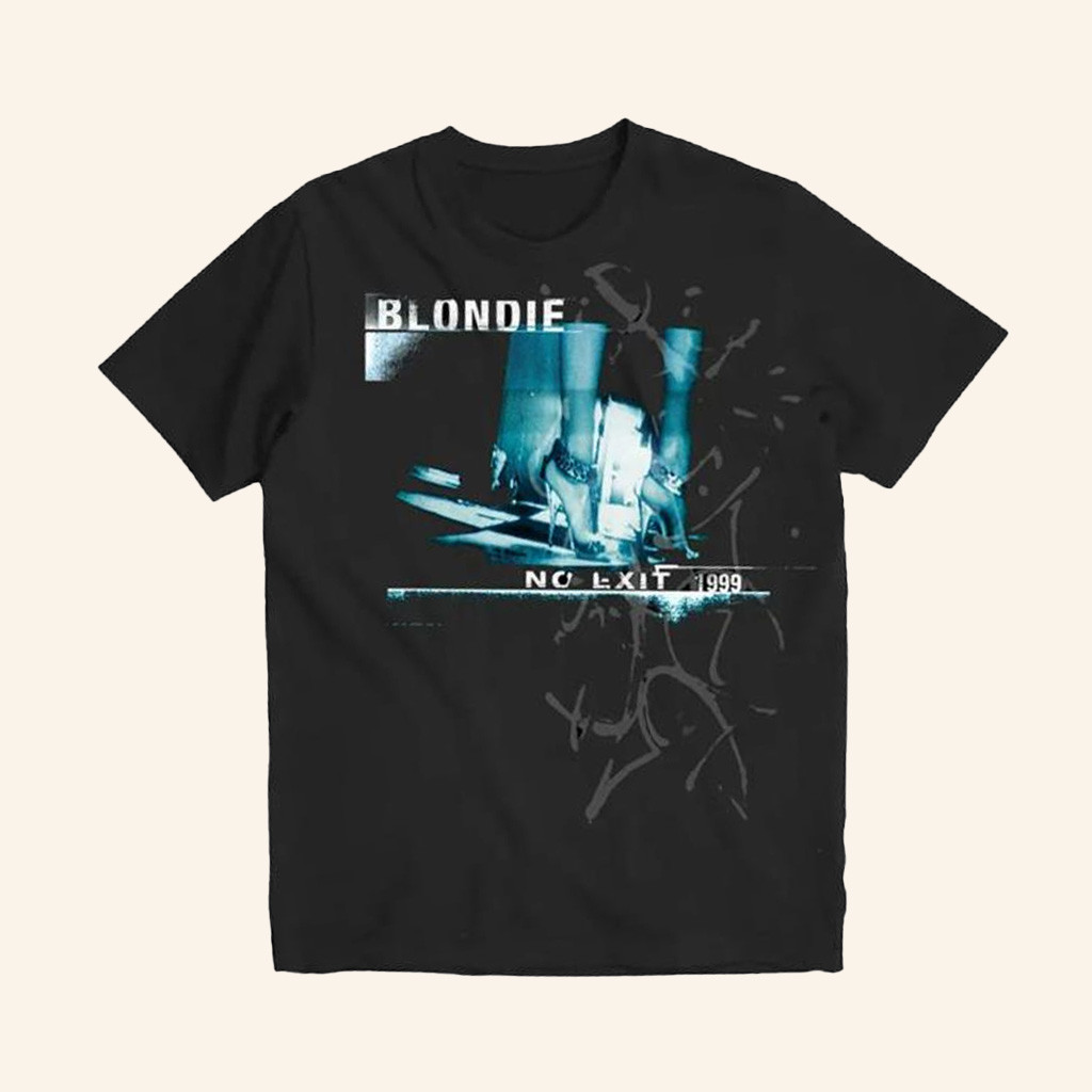 Blondie Merch No Exit T-Shirt Debbie Harry Legs Shirt Gifts For Music Fans