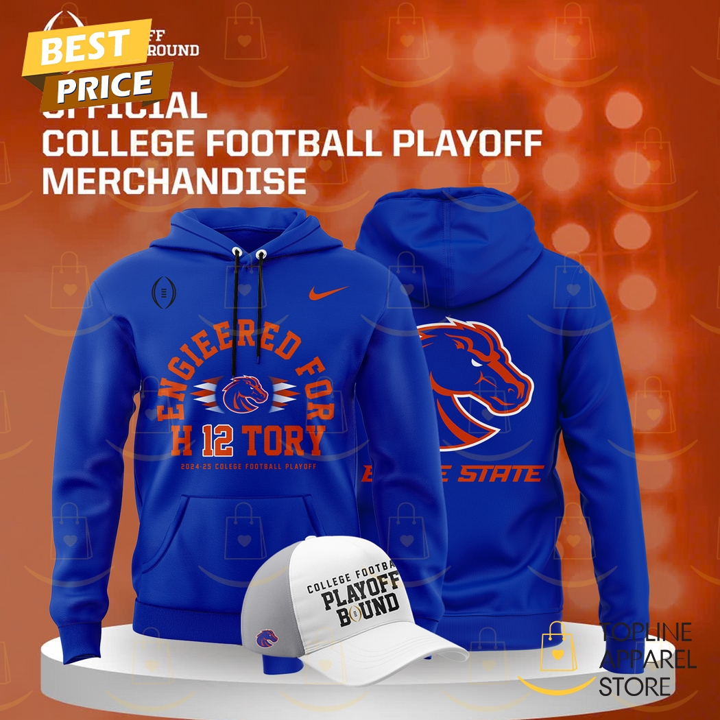 Boise State Broncos 2024-2025 College Football Playoff H 12 Tory Hoodie