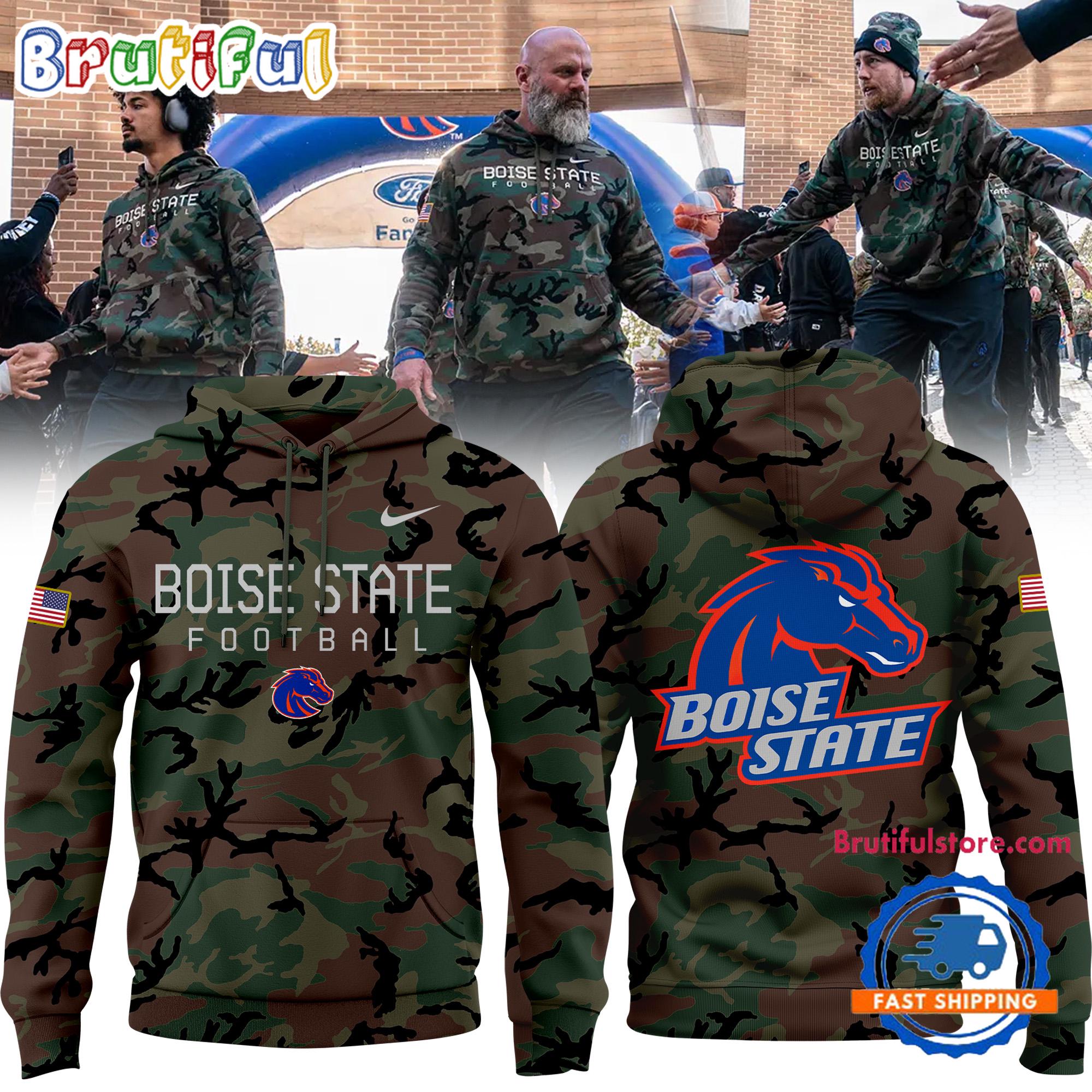 Boise State Broncos Limited Edition 2024 Military Appreciation Hoodie