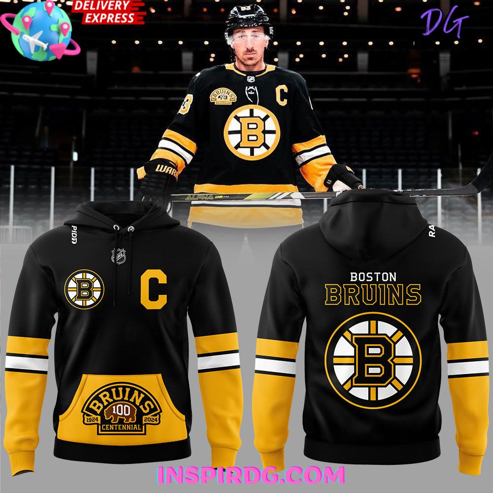 Boston Bruins 100th Anniversary Limited Edition Hoodie