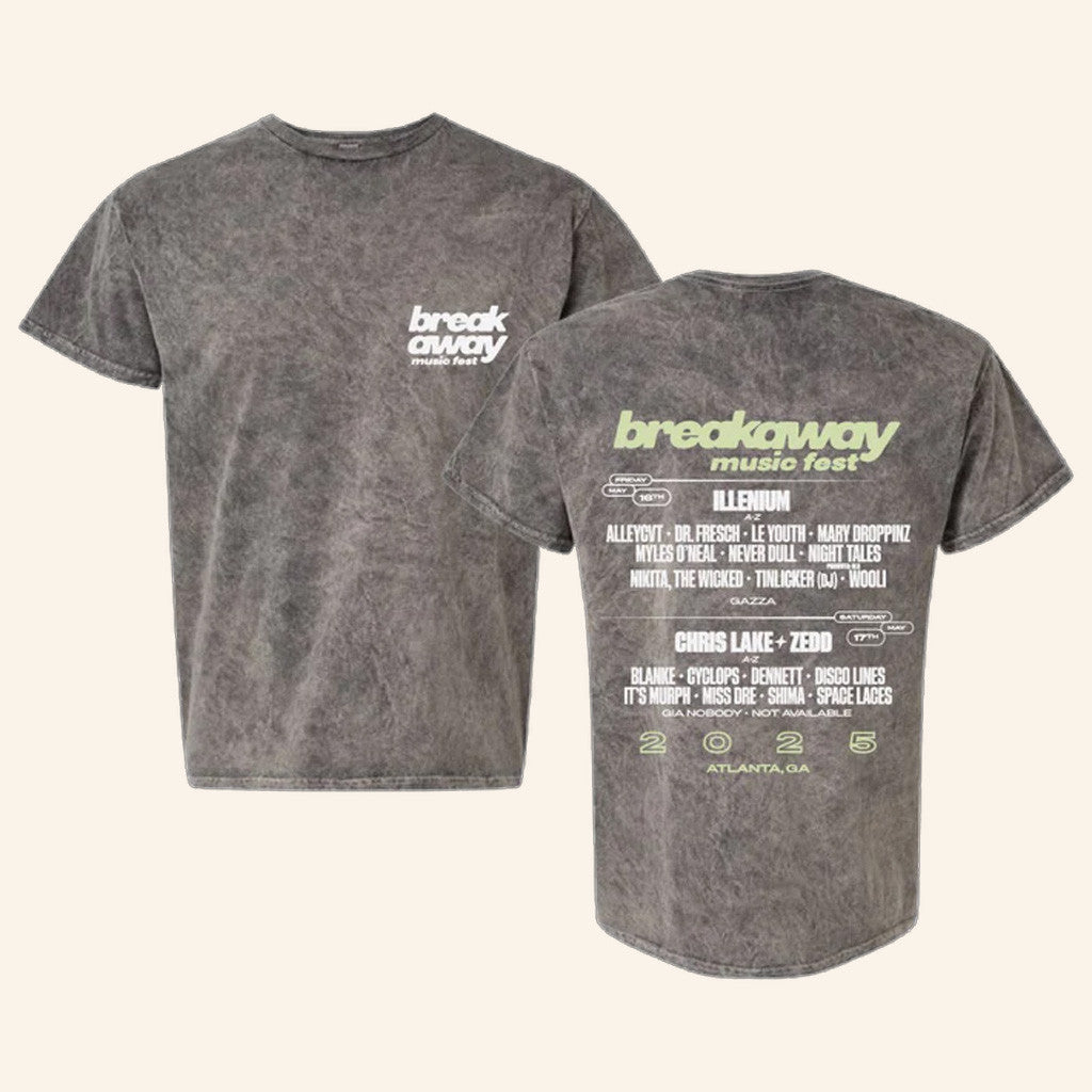 Breakaway Music Festival Merch 2025 Tour Atlanta T-Shirt Gifts For Husband