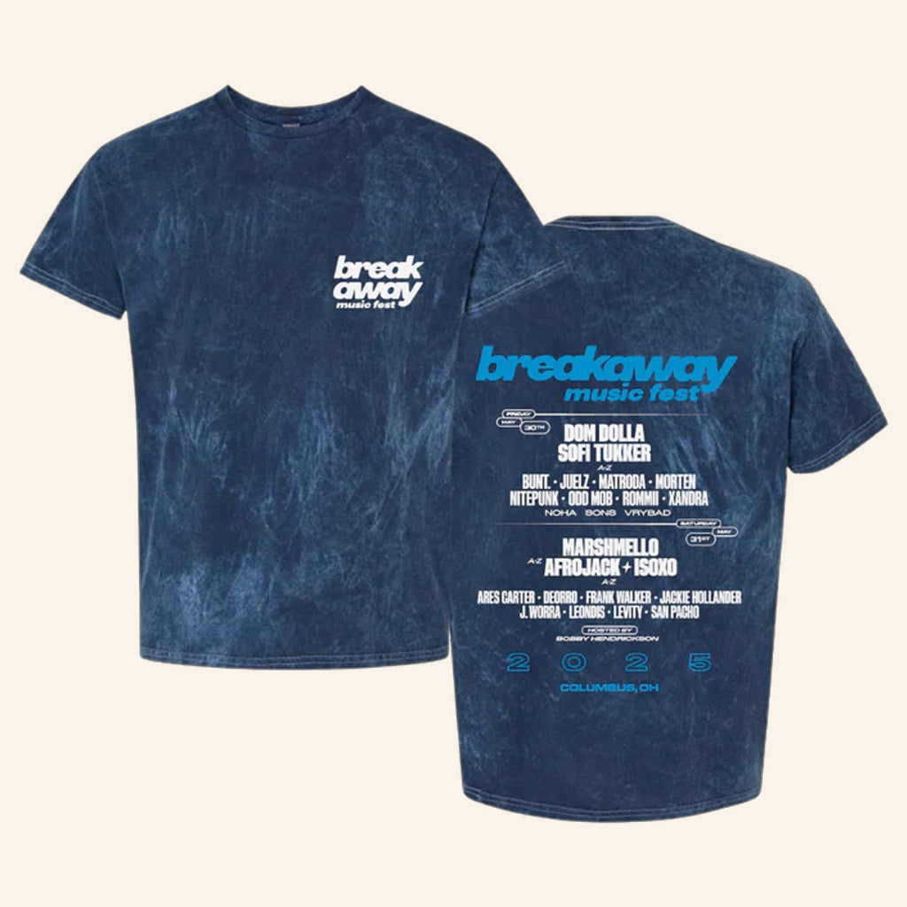Breakaway Music Festival Merch 2025 Tour Shirt Ohio 2025 T-Shirt Gift Ideas For Fans