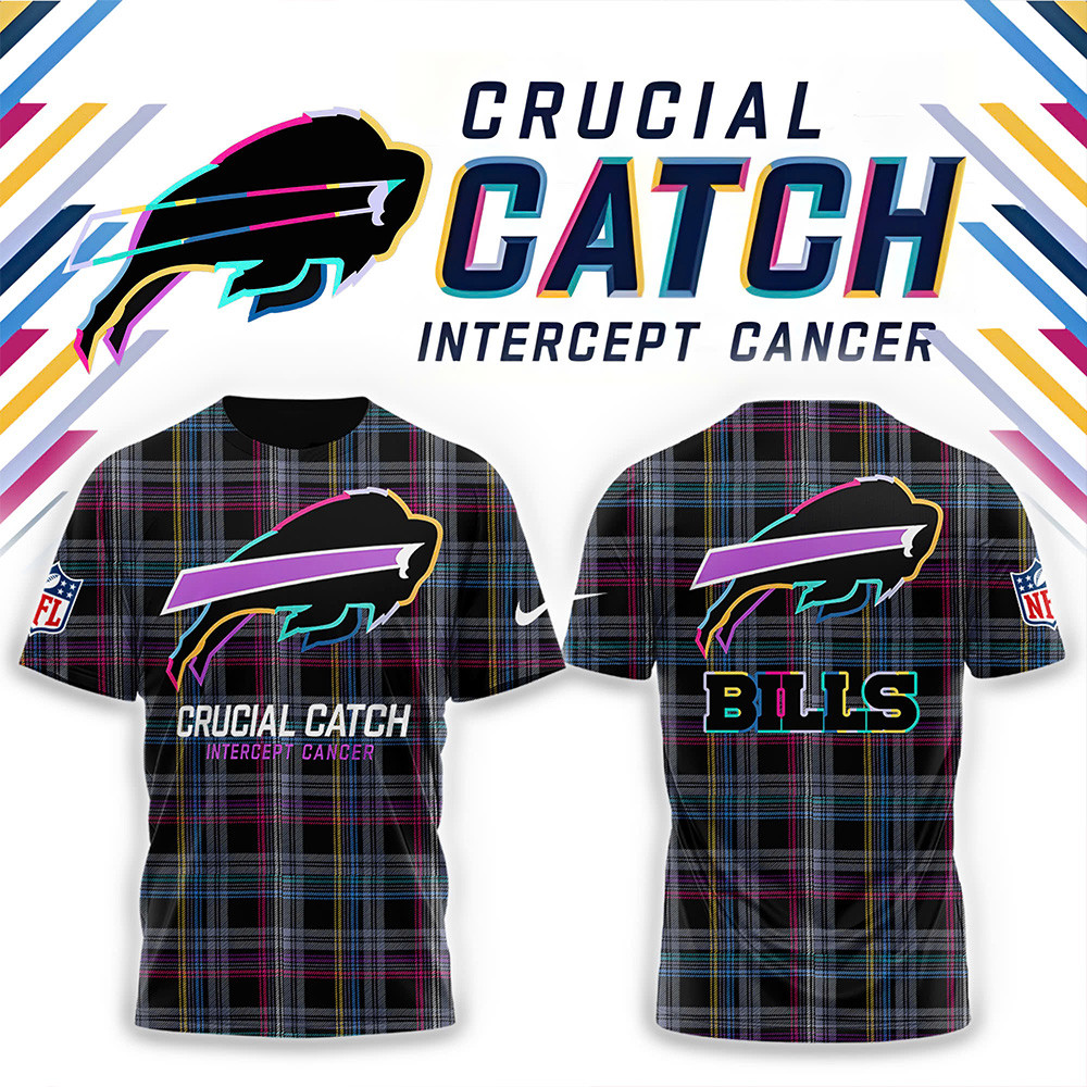 Buffalo Bills NFL Crucial Catch T-shirt Best Gifts For Football Fans