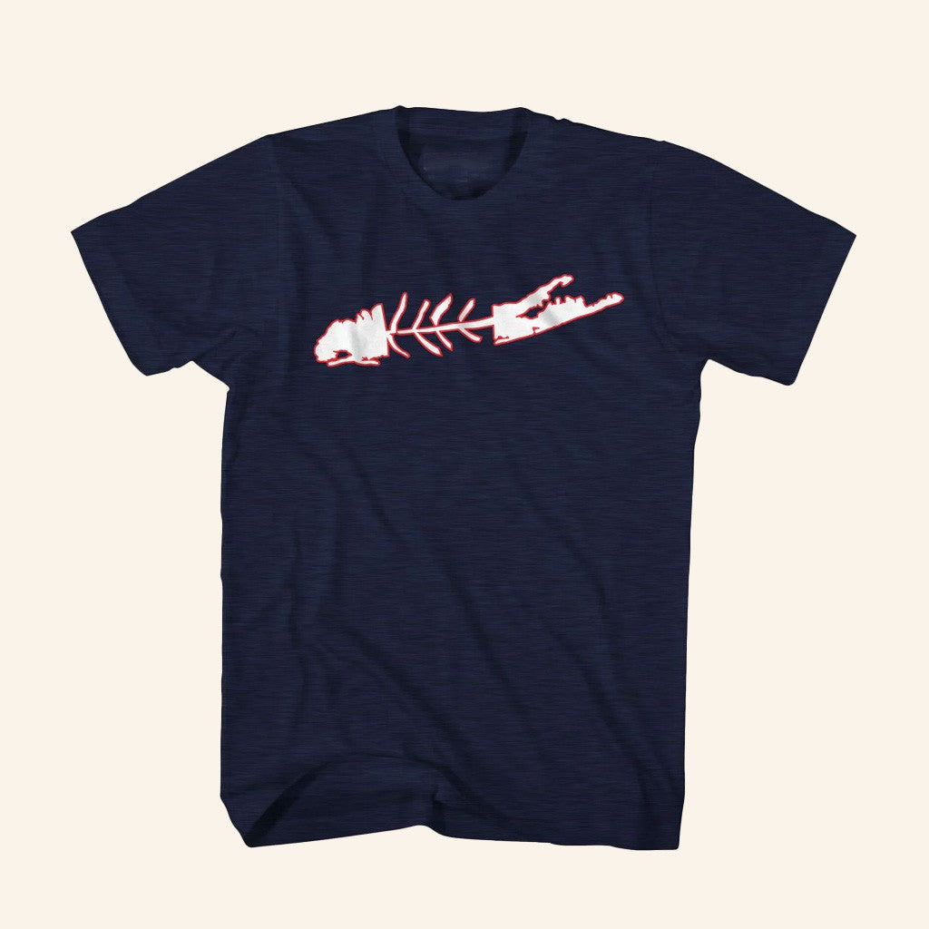 Carleton Clothing Merch Carleton 2Cp Li Fish Navy With Red And White shirt Birthday Gift For Husband