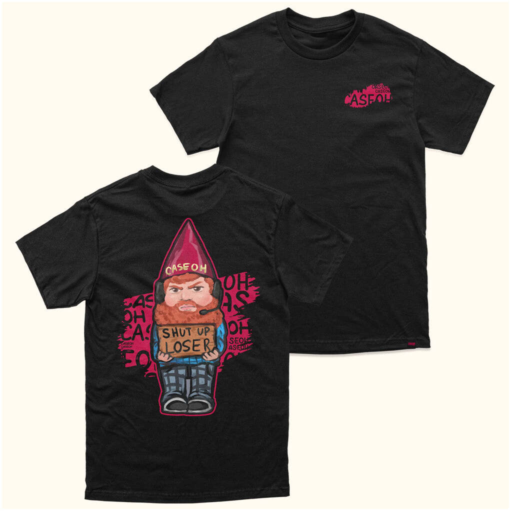 Caseoh Games Merch Store Shop Caseohs Gnome T-Shirt Birthday Gifts For Fans Christmas Presents