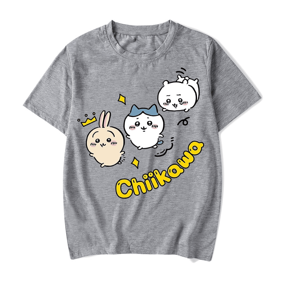 Chiikawa Merch Cute Graphic Chiikawa T-Shirt Simple Fathers Day Gift Ideas