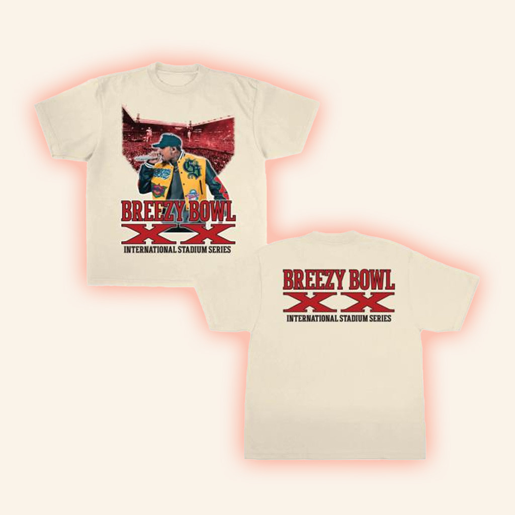 Chris Brown Merch Live From Breezy Bowl T-Shirt Birthday Gift Ideas For Fans