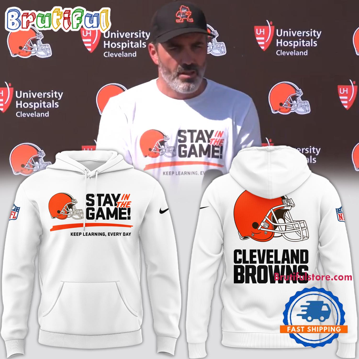 Cleveland Browns NFL 2024 Stay In The Game Hoodie