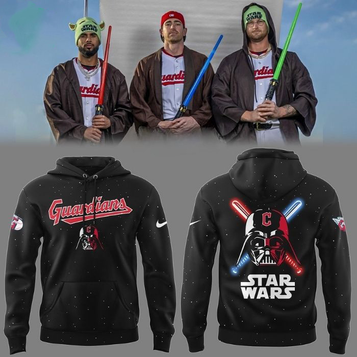 Cleveland Guardians Star Wars Hoodie Best Gifts For Baseball Fans