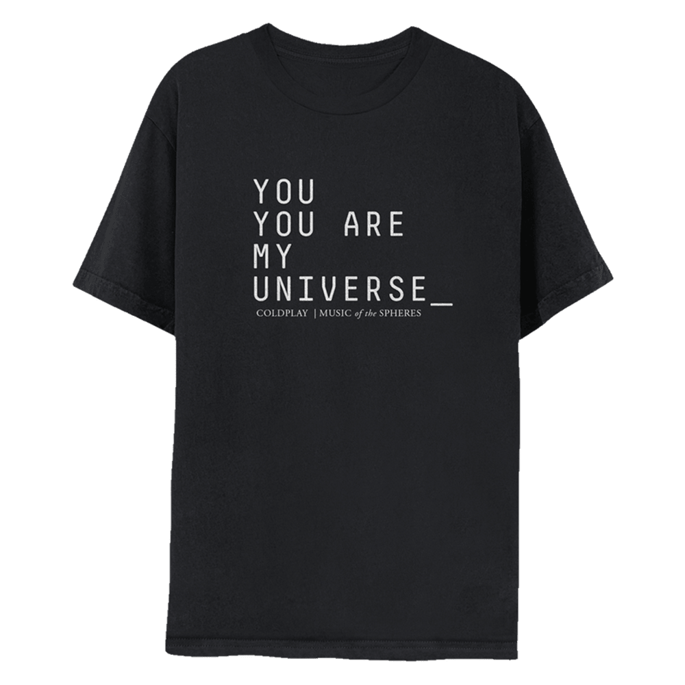Coldplay Concert Merch Coldplay Tour 2025 T-Shirt You Are My Universe Tee Gifts For Dad