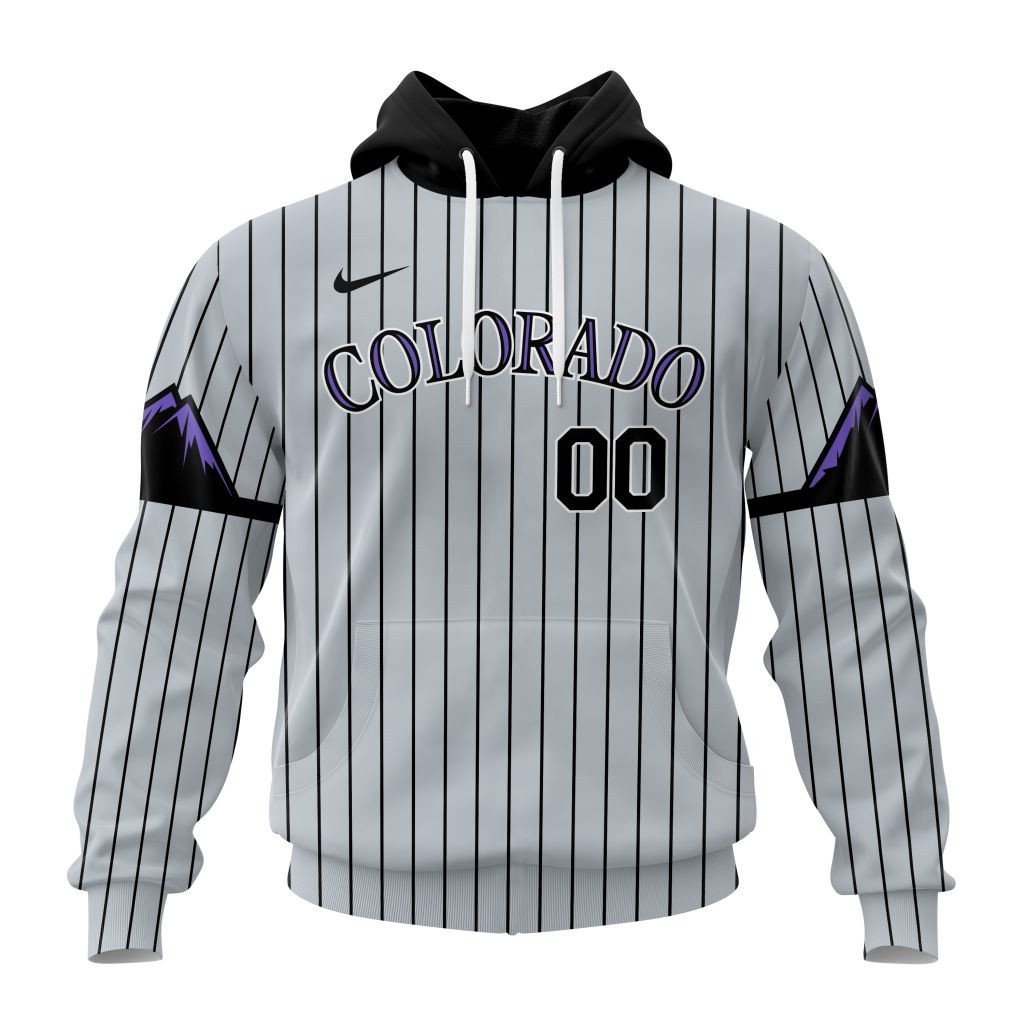Colorado Rockies Personalized Alternate Design Concept Hoodie
