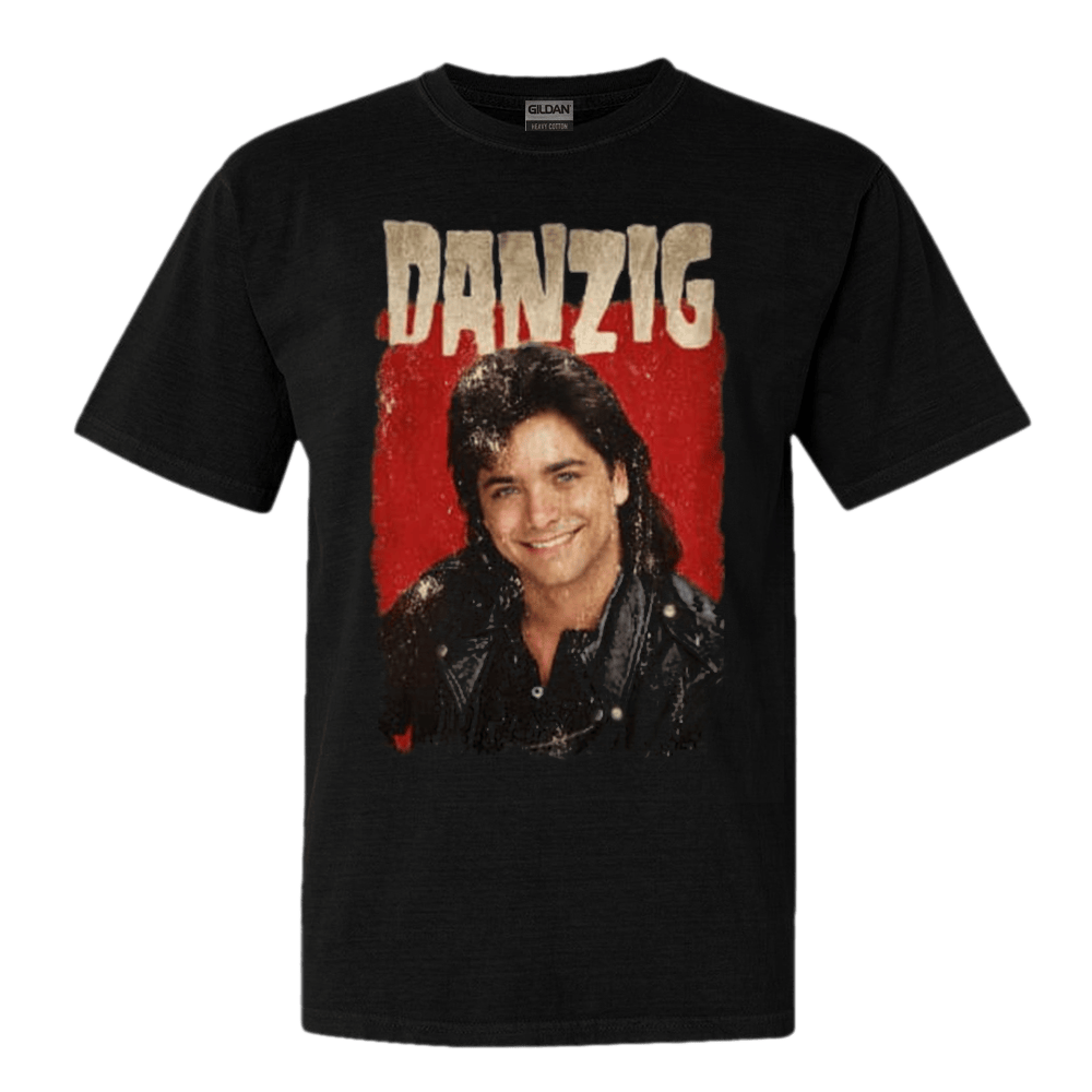 Danzig Merch Danzig John Stamos T-Shirt Fathers Day Gifts For Husband