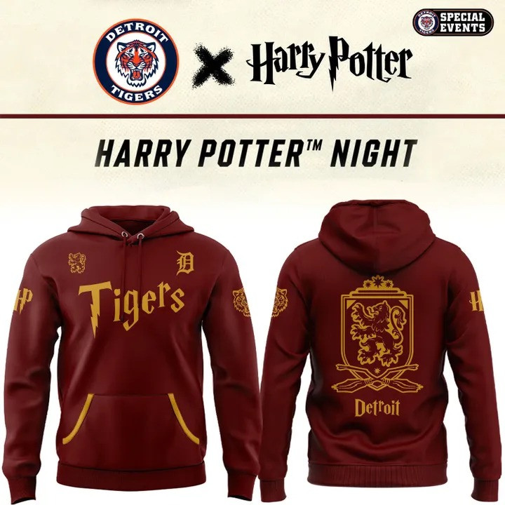 Detroit Tigers Harry Potter Night Hoodie Baseball Lovers Best Gifts For Fans FatherÃ¢â‚¬â„¢s Day
