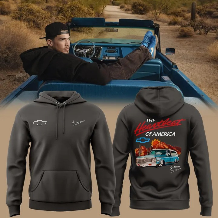 Devin Booker X Chevrolet Hoodie The Heartbeat Of America  Chevrolet Max90 Merch Fan Gift