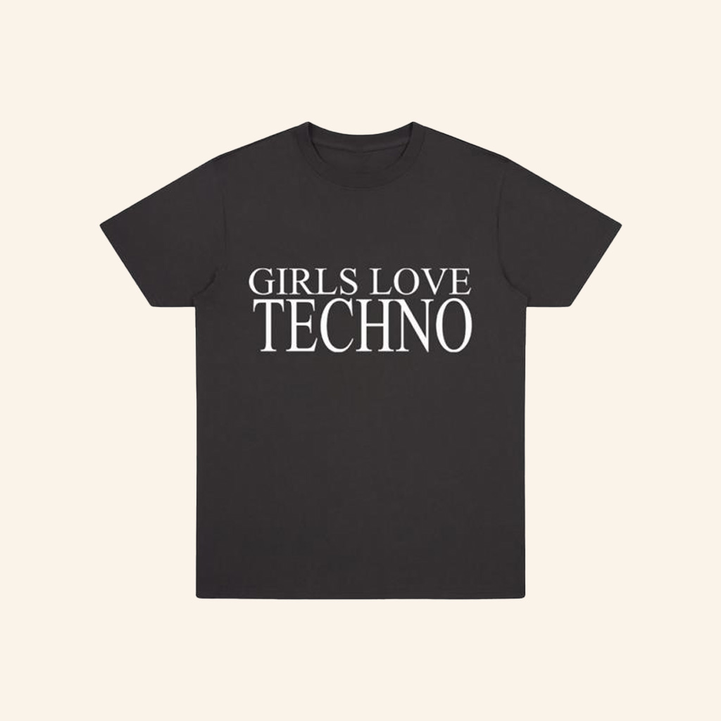Dirty Hit Merch Kelly Lee Owens Girls Love Techno T-Shirt Gift Ideas For Friends