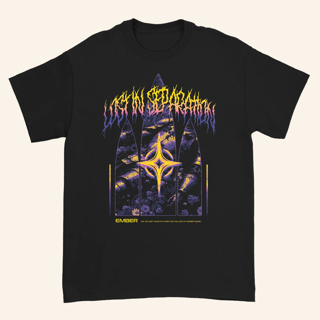 Down Right Merch Lost In Separation Cathedral T-Shirt Unique Gift For Boyfriend