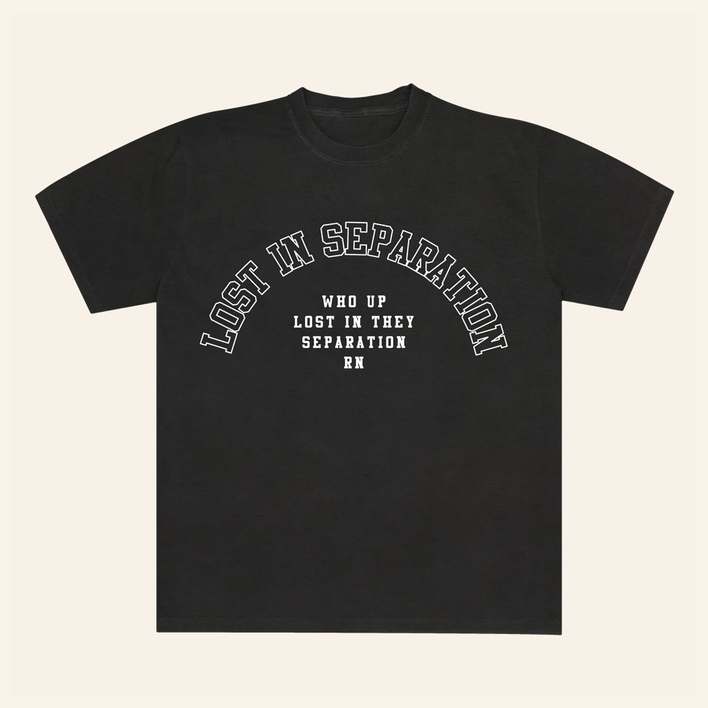 Down Right Merch Lost In Separation Meme Arch T-Shirt Gifts For Dad
