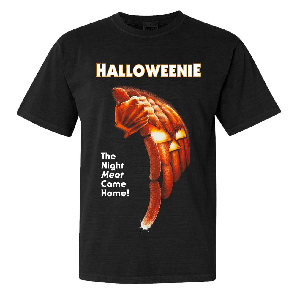 Drew Gooden Merch T-Shirt Halloweenie The Night Meat Came Home Shirt Fan Gift Ideas