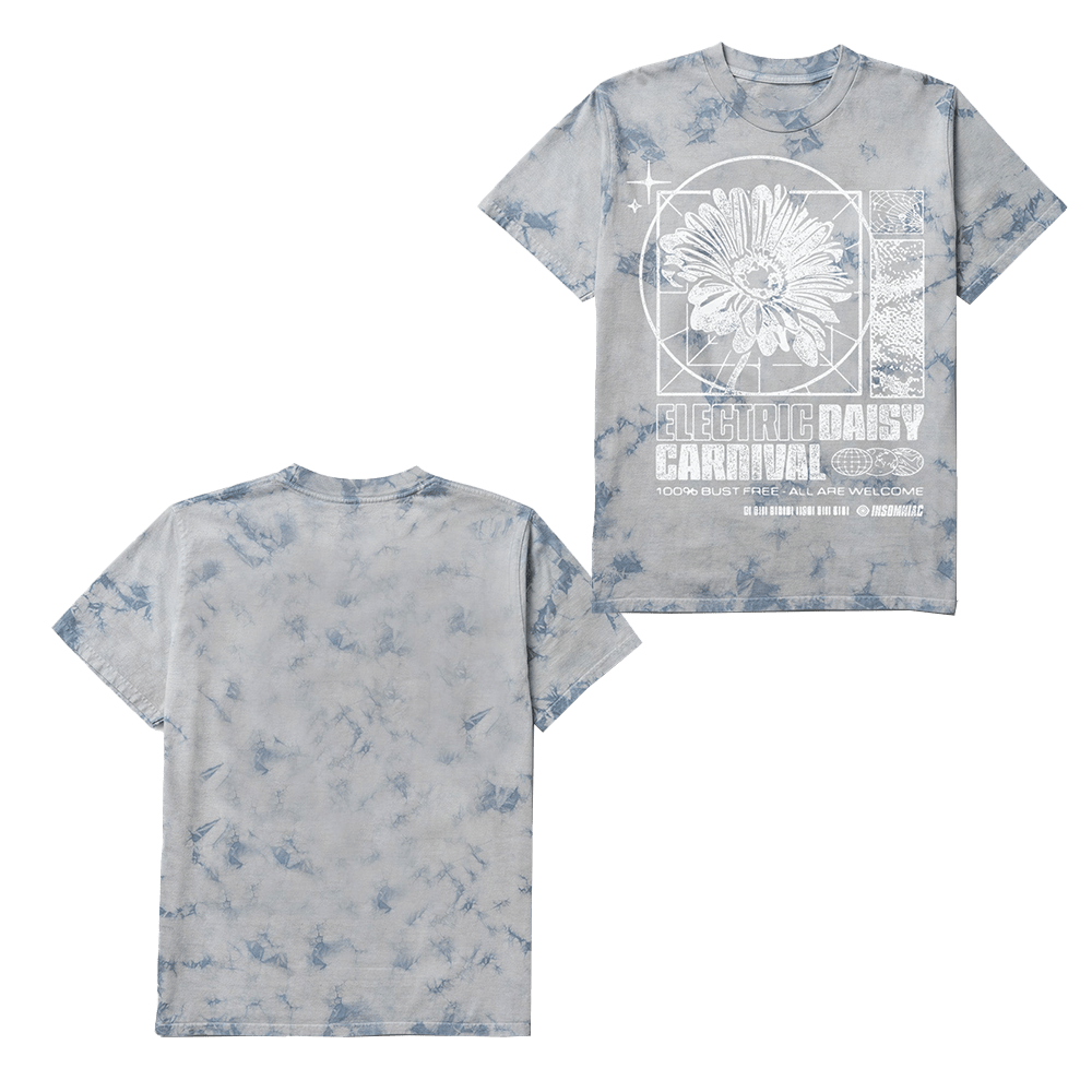 EDC Merch EDC Daisy Spark Tie Dye T-Shirt Music Lovers Gifts For Fans