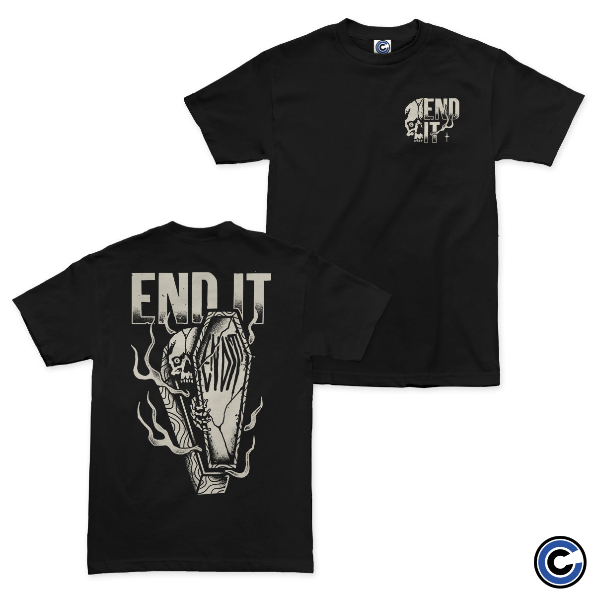 End It Merch Coffin Shirt End It Shirt