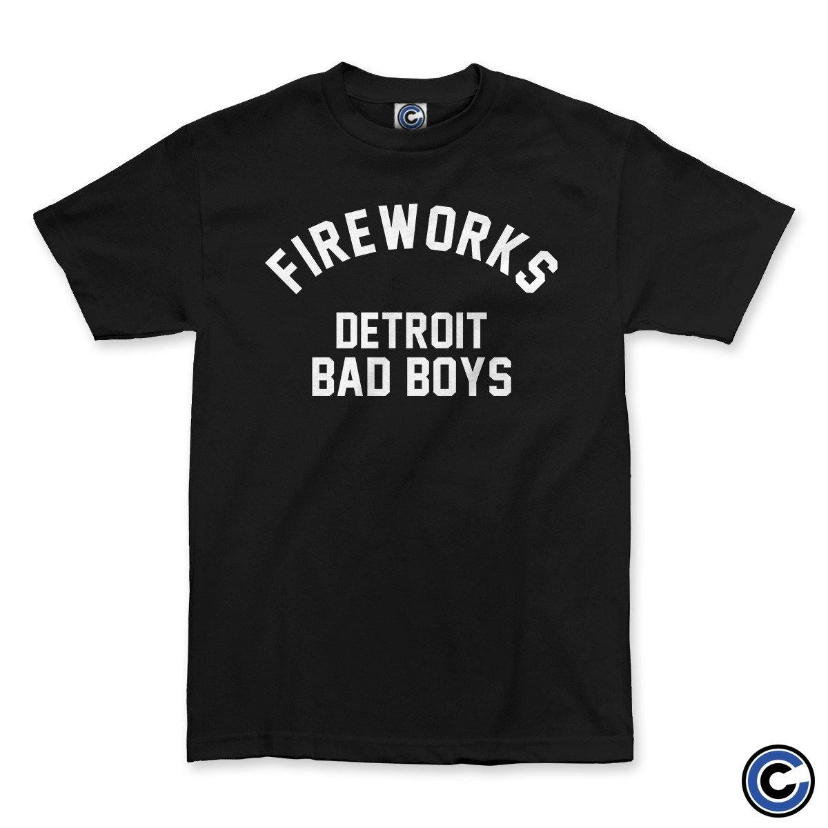 Fireworks Merch Detroit Bad Boys Shirt Fireworks Shirt